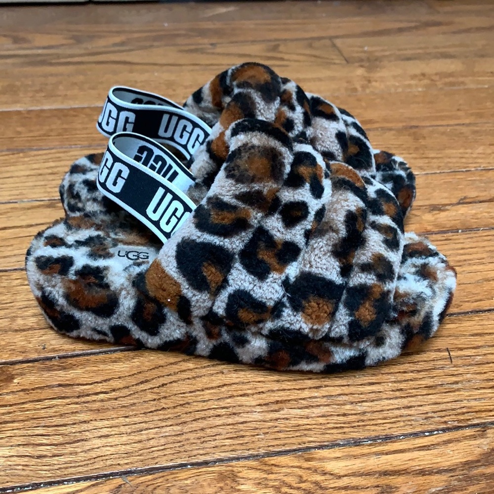 Ugg Fluff Yeah Leopard
